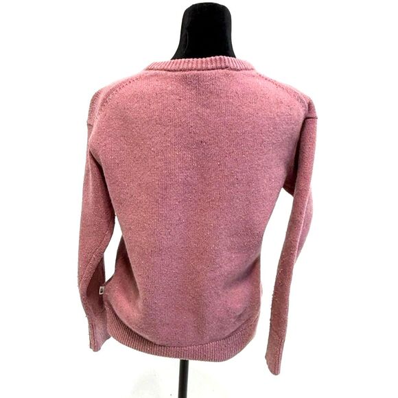 The North Face pink wool blend crew neck sweater - Picture 4 of 10